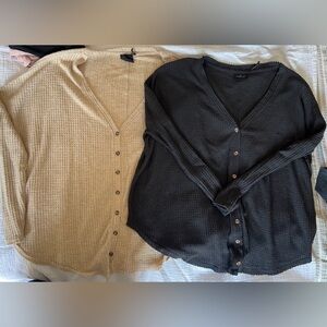 Women's UO Out From Under Waffle Lounge Top Bundle